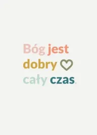 a-kartka-skladana-bog-jest-dobry