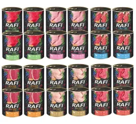 rafi-mokra-karma-dla-psa-doroslego-mix-6-smakow-puszka-24x400g