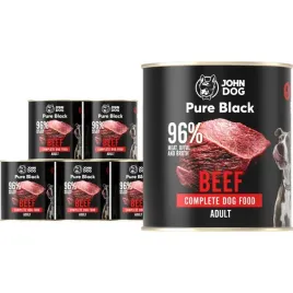 john-dog-pure-black-karma-mokra-wolowina-6x800g