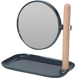 lustro-okragle-grafitowe-23cm-do-makijazu-dwustronne-regulowane-z-polka