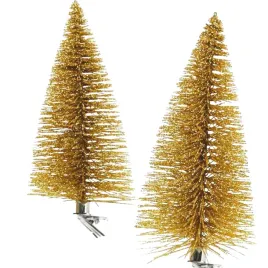 zestaw-2-choinek-z-klipsem-zlote-dekoracja-swiateczna