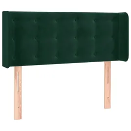 vidaxl-zaglowek-do-lozka-z-led-ciemnozielony-103x16x78-88cm-aksamit