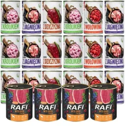 mokra-karma-dla-psa-24-x-400g-rafi-tuf-tuf-mix-smakow-96-kg-w-puszce