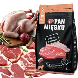 pan-miesko-karma-sucha-dla-psa-cielecina-z-indykiem-dorosly-chrupki-m-9kg