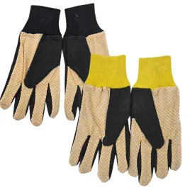 rekawiczki-ogrodowe-roz-m-23cm-czarne-zolte-2-pary-robocze-rekawice