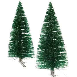 zestaw-2-choinek-z-klipsem-zielone-ozdoba-swiateczna-boze-narodzenie