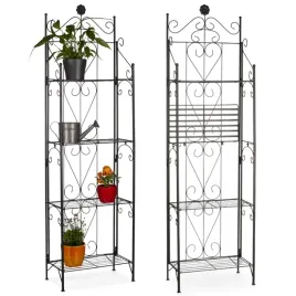 relaxdays-metalowy-kwietnik-polka-szafka-regal-4-polki-czarny-157x44x24cm