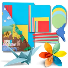 papier-do-origami-mix-ksztaltow-140-szt-kolorowy-cienki-papier-a4-kolo-kwa