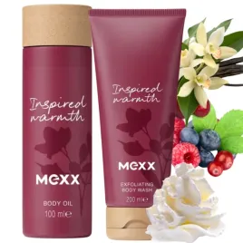 zestaw-olejek-do-ciala-150ml-i-zel-zluszczajacy-200ml-mexx-inspired-warmth