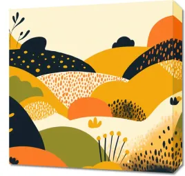 obraz-50x50cm-krajobraz-w-odcieniach-slonca