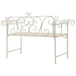 vidaxl-lawka-ogrodowa-132-cm-metalowa-antyczna-biel