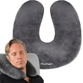 poduszka-na-kark-u-podrozna-daydream-szara-do-samochodu-samolotu