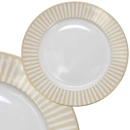 talerz-obiadowy-27cm-bezowe-pasy-nowoczesny-ceramiczny-ozdobny-dekorowany