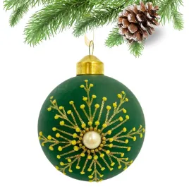 szklana-bombka-matowa-butelkowa-zielen-zlota-sniezynka-z-perelka