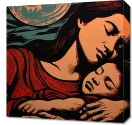 obraz-50x50cm-matczyne-wiezi