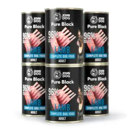 john-dog-pure-black-karma-adult-jagniecina-6x400g