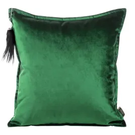 poszewka-z-ozdobnym-chwostem-royal-45x45-zielona