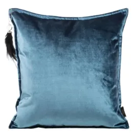 poszewka-z-ozdobnym-chwostem-royal-45x45-niebieska