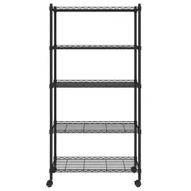 vidaxl-5-poziomowy-regal-na-kolkach-75x35x155-cm-czarny-250-kg