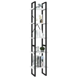vidaxl-5-poziomowy-regal-na-ksiazki-bialy-40x30x175-cm