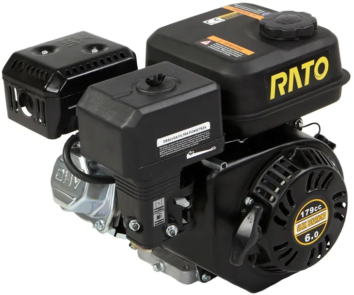 SILNIK RATO R180 SPALINOWY BENZYNOWY 6 KM WAŁ 19 mm MOTOR - EWIMAX - OFICJA