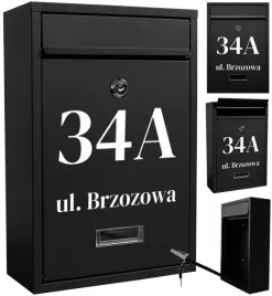 skrzynka-na-listy-z-numerem-domu-or-pocztowa-or-czarny-mat-or-wzory-or-uv