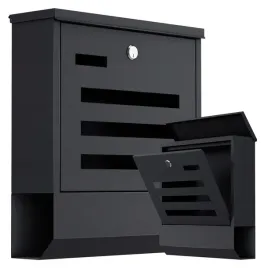 skrzynka-na-listy-gazety-poczte-ulotki-gregman-post-20-graphite