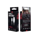 maxlife-kabel-usb-usb-c-10-m-1a-bialy
