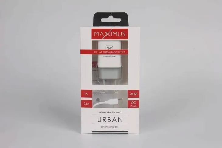 lad-siec-maxximus-urban-2-1a-micro-usb-2xusb-stan-nowy