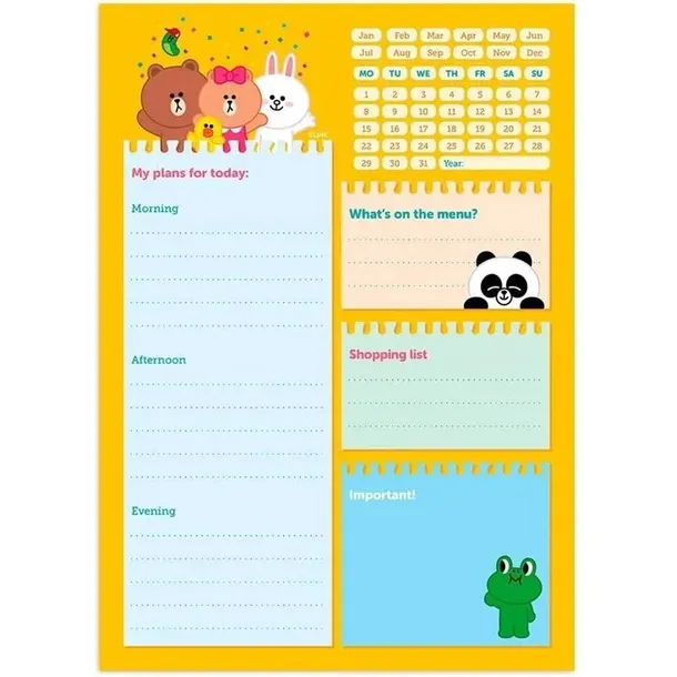 line-friends-planner-dzienny-a5-stan-nowy-kod-producenta-bne0005