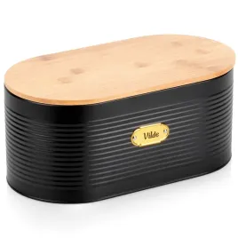 chlebak-metalowy-z-deska-bambusowa-czarny-34x185x15-cm