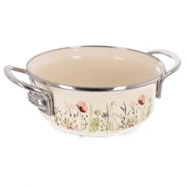 garnek-emaliowany-kremowy-maki-16-cm-950-ml