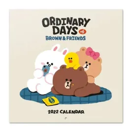 line-friends-kalendarz-scienny-2022-rok-30-x-30-cm