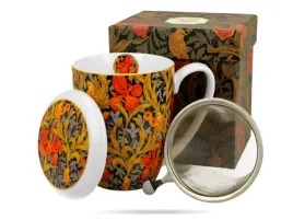 kubek-380ml-zaparzacz-pomaranczowe-irysy-morrisduo