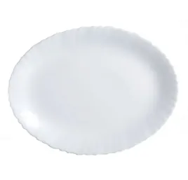polmisek-owalny-33-cm-bialy-feston-luminarc