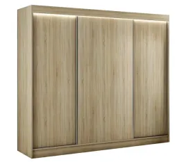 szafa-przesuwna-ergo-250-cm-polki-garderoba-polki-dab-sonoma