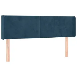 vidaxl-zaglowek-do-lozka-z-led-ciemnoniebieski-147x16x78-88-cm-aksamit
