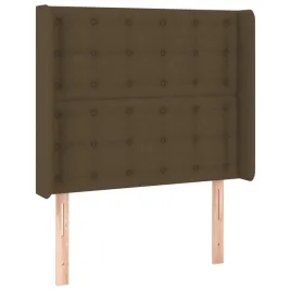 vidaxl-zaglowek-do-lozka-z-led-ciemnobrazowy-103x16x118-128-cm-tkanina