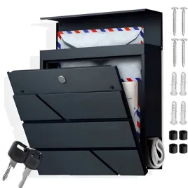 skrzynka-na-listy-poczte-pocztowa-czarna-listowa-na-ogrodzenie-duza-a4