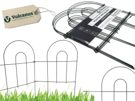 metalowy-plotek-ogrodzeniowy-83cm-x-308cm-rabaty-kwiatowe-ozdobny-czarny