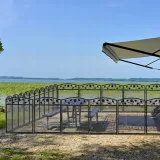 5-paneli-wytrzymale-metalowe-plotek-ogrodowy-110cm-ksztalt-z-lukiem-stan-nowy