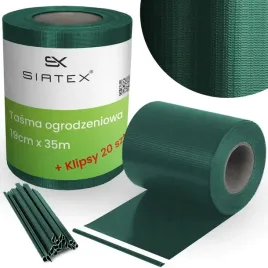 tasma-ogrodzeniowa-19cm-35m-zielona-20-klipsow-oslona-ogrodzenie-panelowe