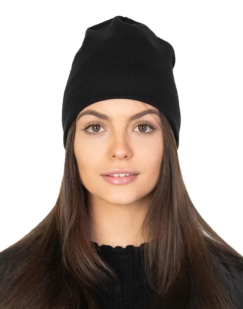 Cienka Czapka Sportowa Damska RENNOX 5000 czarna
