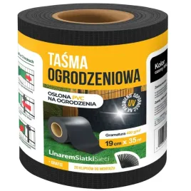 tasma-ogrodzeniowa-czarna-35m-20-klipsow-gratis