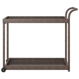 vidaxl-wozek-barowy-brazowy-100x45x83-cm-polirattan