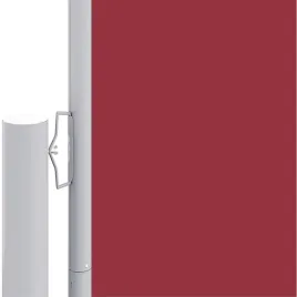 vidaxl-zwijana-markiza-boczna-czerwona-117x1200-cm