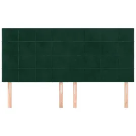 vidaxl-zaglowek-ciemnozielony-160x5x118-128-cm-aksamit