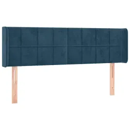 vidaxl-zaglowek-do-lozka-z-led-ciemnoniebieski-147x16x78-88-cm-aksamit