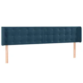 vidaxl-zaglowek-do-lozka-z-led-ciemnoniebieski-203x16x78-88-cm-aksamit