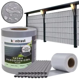 tasma-ogrodzeniowa-oslona-plot-panel-uv-450g-19cmx35m-klipsy-szara